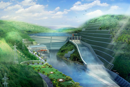 晋宁老挝南塔河1号水电站项目